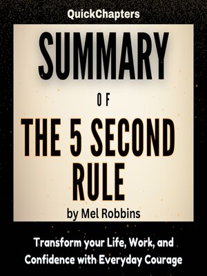 cover image of Summary of the 5 Second Rule